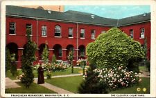 Washington DC- Washington DC, Franciscan Monastery, Outside, Vintage Postcard picture