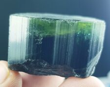 229 Ct natural Terminated Green Cap Tourmaline Crystal From Pakistan  picture