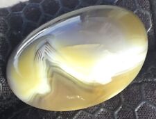 15g Natural Philippine Agate polished palm stone Shadow Banded picture