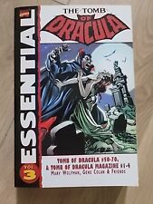 Marvel ESSENTIAL The Tomb of Dracula Volume 3 Comics Paperback picture