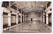 Postcard Swimming Pool Rosary College River Forest Chicago Illinois IL. c.1939 picture