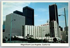 Postcard California Los Angeles Downtown Hilton Bank of America  4Z picture