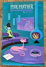 RARE Pink Panther 40th Anniversary Poster By SHAG Poster ONLY Ships In Tube picture
