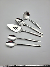5 Piece Rogers Cutlery Co. Stainless Flatware Serving Set Lawncrest picture