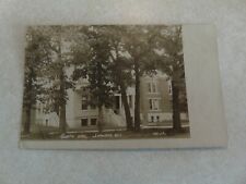 D1139 Postcard RPPC Shawano WI Wisconsin County Jail picture