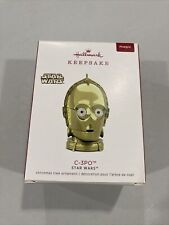 2018 Hallmark Star Wars C-3PO Keepsake Magic Light & Sound Ornament NIB picture