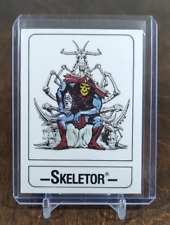1986 Mattel Wonder Bread Masters of the Universe Card Skeletor picture