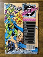 WHO'S WHO THE DEFINITIVE DIRECTORY OF THE DC UNIVERSE 14 NEWSSTAND DC 1986 picture