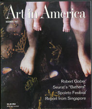 ART IN AMERICA 12 1997: Robert Gober Seurat Lichtenstein obit Ian Burn picture