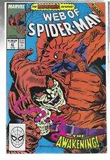 WEB OF SPIDER-MAN #47 & 48(NEWSSTAND) MARVEL COMICS 1989 9.2/NM- 1ST DEMOGOBLIN picture