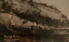 Vintage 1940's Postcard River at Butler Bluff Highway US picture
