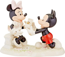 Lenox Disney Minnie’s Dream Proposal Figurine Mickey Mouse ~ 809971 ~ NIB & COA picture
