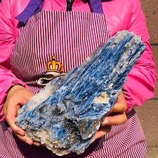 7.56LB Rare Natural Blue Kyanite Crystal Quartz Rough Mineral Specimen Healing picture