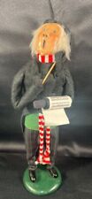 Byers Choice Caroler 1987 Man Classic Choir Conductor Leader with Sheet Music picture
