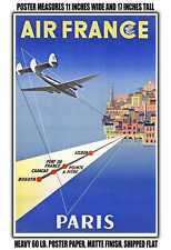 11x17 POSTER - 1953 French Airline Paris picture