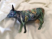 Cow Parade - #9168 ‘Moonet’ Collectible - Westland Giftware 2000 picture