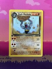 Pokemon Card Dark Machoke Team Rocket 1st Edition Uncommon 40/82 Near Mint picture