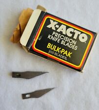 Vintage X-Acto Number 11 Blades - 100 pack - original box NOS Made in the U.S.A. picture