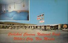 Whites City,NM Cavern Inn Motel Teich Eddy County New Mexico Chrome Postcard picture