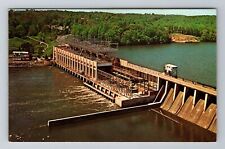 Conowingo MD-Maryland, Conowingo Hydroelectric Plant, Vintage Souvenir Postcard picture