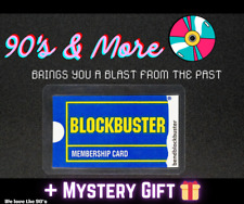Blockbuster Video Membership Card + Mystery Gift 🎁 picture