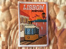 Patch Lisbon Lisboa Portugal Souvenir Saint George Castle Tram 28 picture