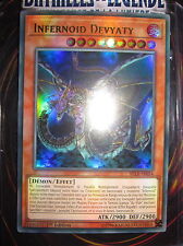 YU-GI-OH ULTRA RARE INFERNOID DEVYATY BLLR-FR054 NEW EDITION 1 picture