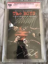 The Boys Signed/Graded Graphic Novel Authenticated Garth Ennis/ Darick Robertson picture