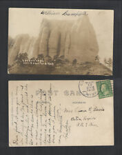 1912 LOVERS LEAP NEAR CRAWFORD NEB NEBRASKA REAL PICTURE POSTCARD picture