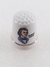 VTG Composer Frederic Chopin Porcelain Thimble picture