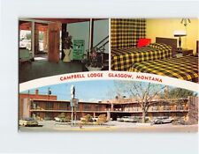 Postcard Campbell Lodge Glasgow Montana USA picture
