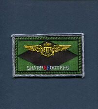 Original VMFAT-101 SHARPSHOOTERS Naval Aviator Name Tag USMC Squadron Patch picture