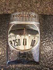 1950s Vintage Counselor Bathroom Scale Glass Magnifier Steam Punk Industrial WOW picture