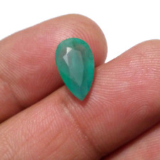 Wonderful Zambian Emerald Faceted Pear Shape 3.45 Crt AAA+ Green Loose Gemstone picture