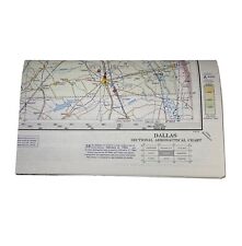 Dallas Sectional Aeronautical Chart Feb 6 1964 Vintage Aviation Map 58th Edition picture