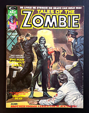 TALES OF THE ZOMBIE #6 BROTHER VOODOO B&W Horror Gene Colon Art Marvel 1974 picture