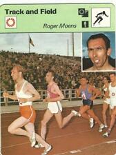1977-79 Sportscaster Card, #40.11 Track, Roger Moens, Belgium picture