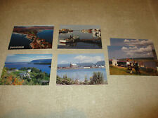 Lot of 6 Cape Breton Cabot Trail Postcards: Ingonish, Glace Bay, Cheticamp et al picture