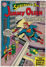 Superman's Pal Jimmy Olsen 39 1959 F- 5.5 Swan Super-Lad of Space Super-Signals picture