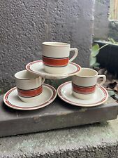 Vintage  Demitasse Cups & Saucers Kun-Lun 3 Available picture