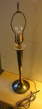 Vtg 60s Mid Century Modern Brass Table Lamp mcm atomic genie space retro berger picture