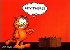 Hey There Postcard Garfield the Cat Cartoon Comic Jim Davis picture