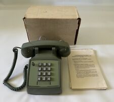 Vintage AT&T 2510 Avacado Green Multi line Telephone NOS picture