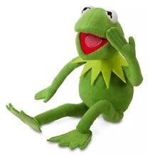 Disney Store The Muppets Kermit Frog Stuffed Plush Medium 16'' NWT picture