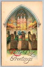 1923  Media  Pennsylvania  Rally Day  Postcard picture