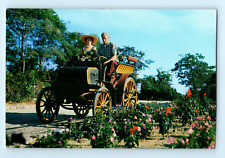 1894 Fisson Shooting Brake Chrome Photo Postcard 5.5
