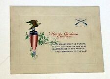 1917 Handwritten WWI Christmas Letter - Camp Meade, MD - John Musselman picture