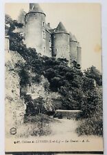 Vintage Luynes France Chateau de Luynes Postcard Outside RPPC picture