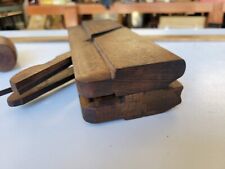 Matching hollow and round pair of molding planes, Ohio Tool and Unknown maker picture