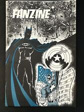 FANTASTIC FANZINE #1 volume 2 Batman Captain America Cover Fanzine Very Rare HTF picture